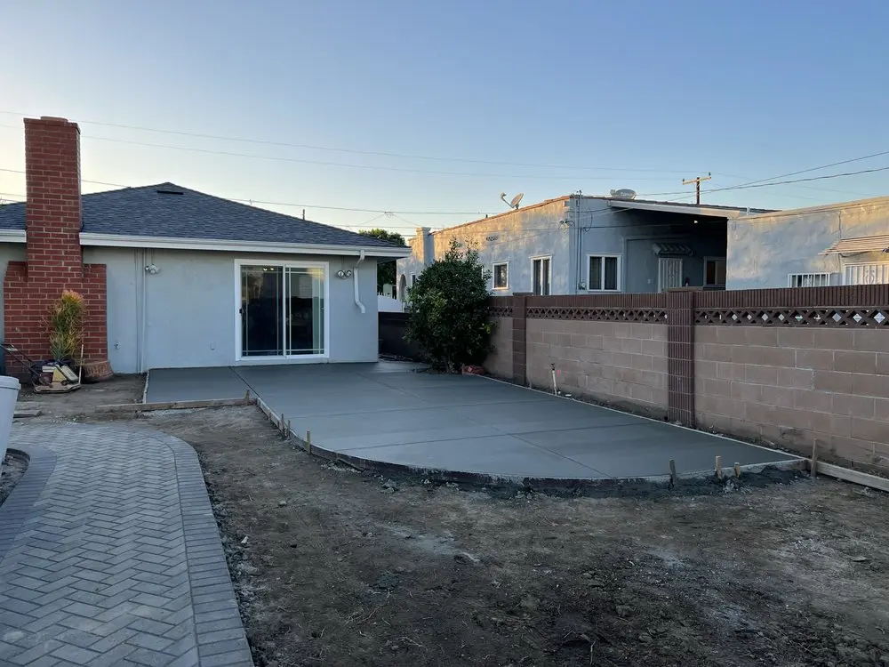 Paver driveway extension